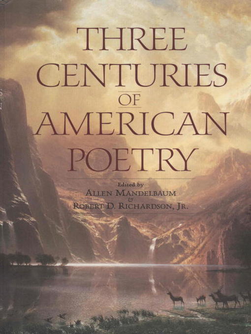 Title details for Three Centuries of American Poetry by Allen Mandelbaum - Available